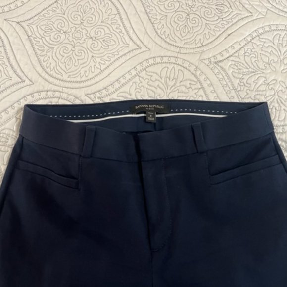 Banana Republic Navy Slacks - Picture 6 of 7